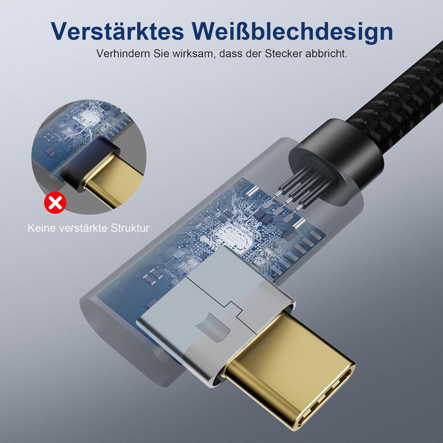 Thumbnail 4 de EUDOBEL USB C Kabel 2 m mit 20 Gbit/s