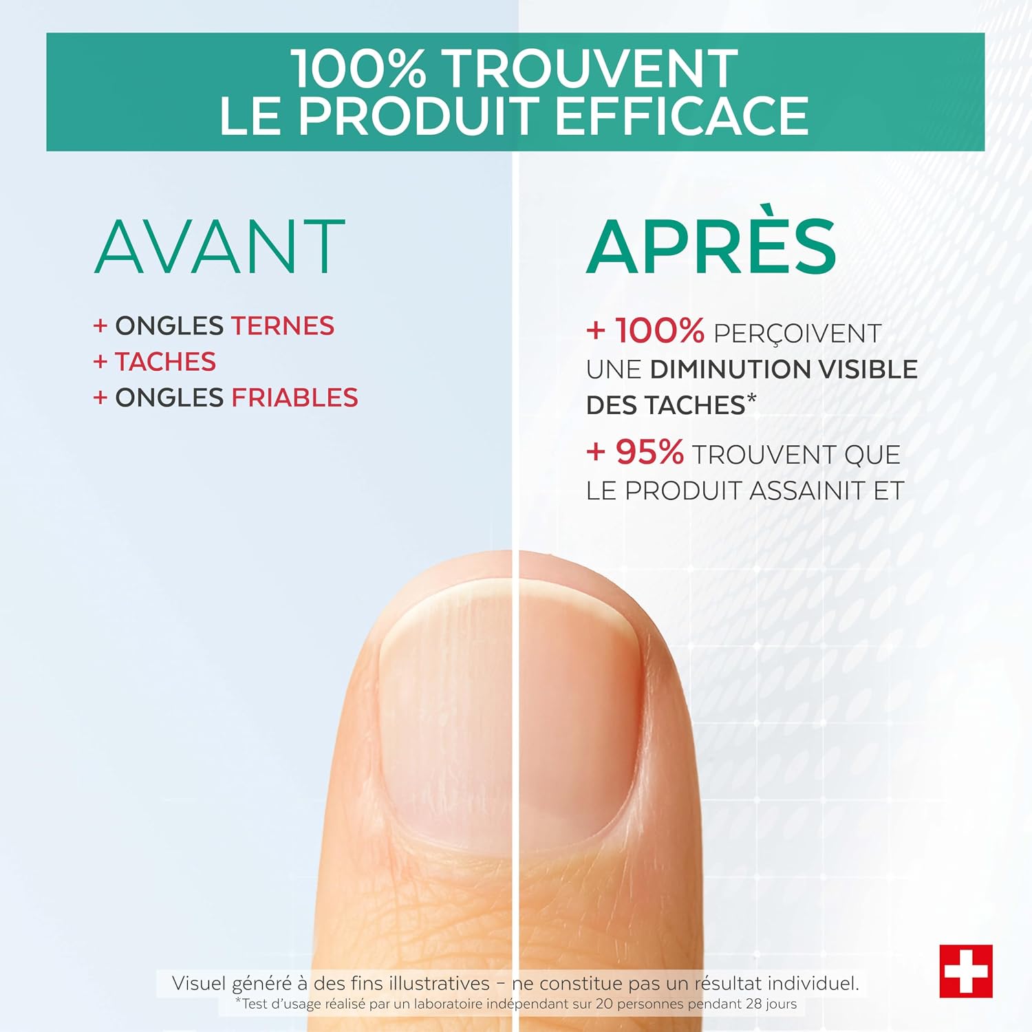 Thumbnail 2 de PODERM 5-in-1 nagelboosterserum Tea Tree, voor gele en beschadigde nagels, 6 ml