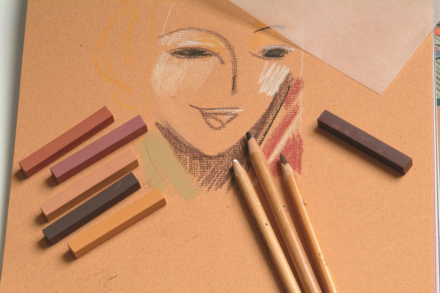 Detalle de Clairefontaine 96587C Ingres Pastel Colour Wirebound Pad (25 Sheets) 24 x 30cm