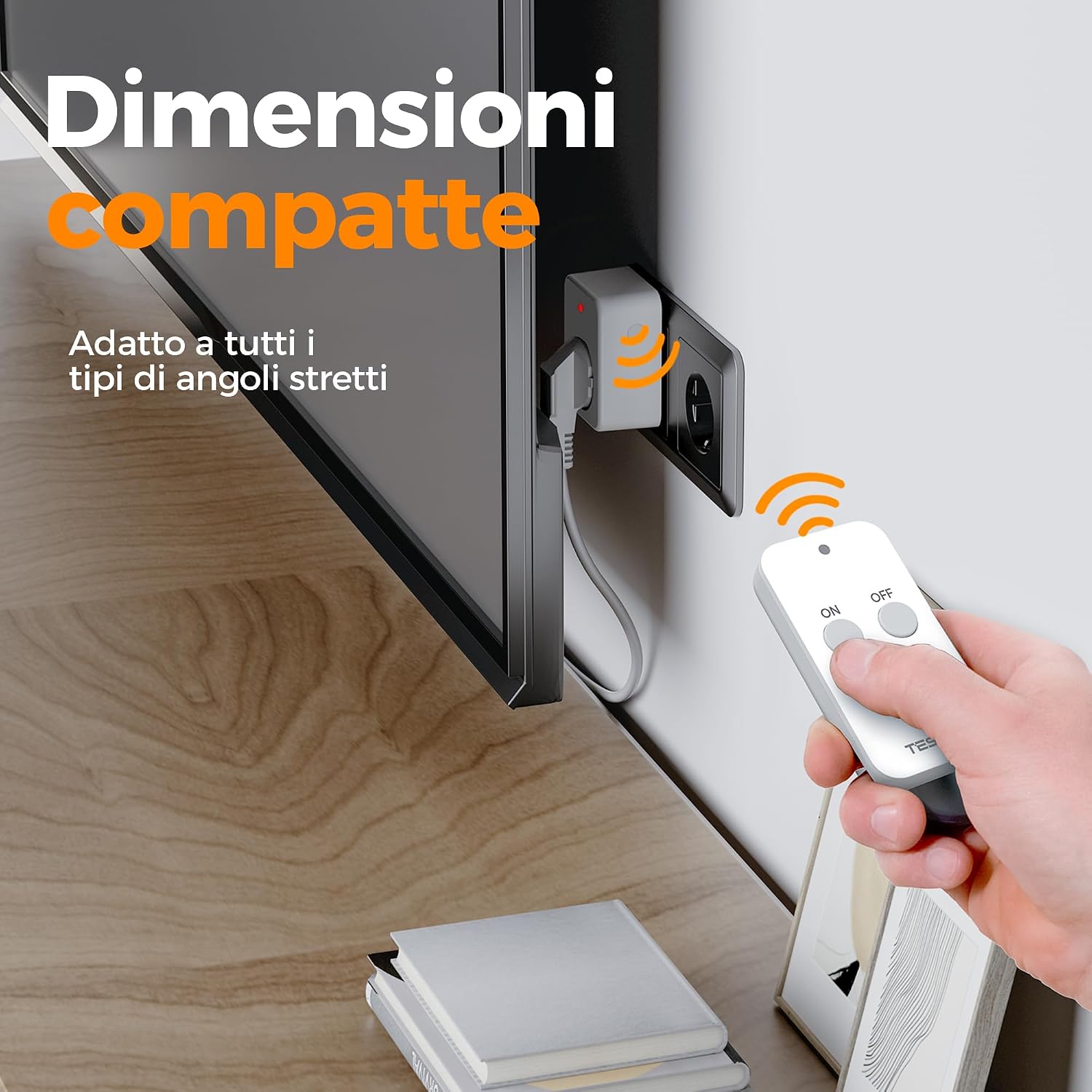 Thumbnail 6 de Presa con telecomando TESSAN 3600W 30,5 m – Spina multipresa wireless con interruttore