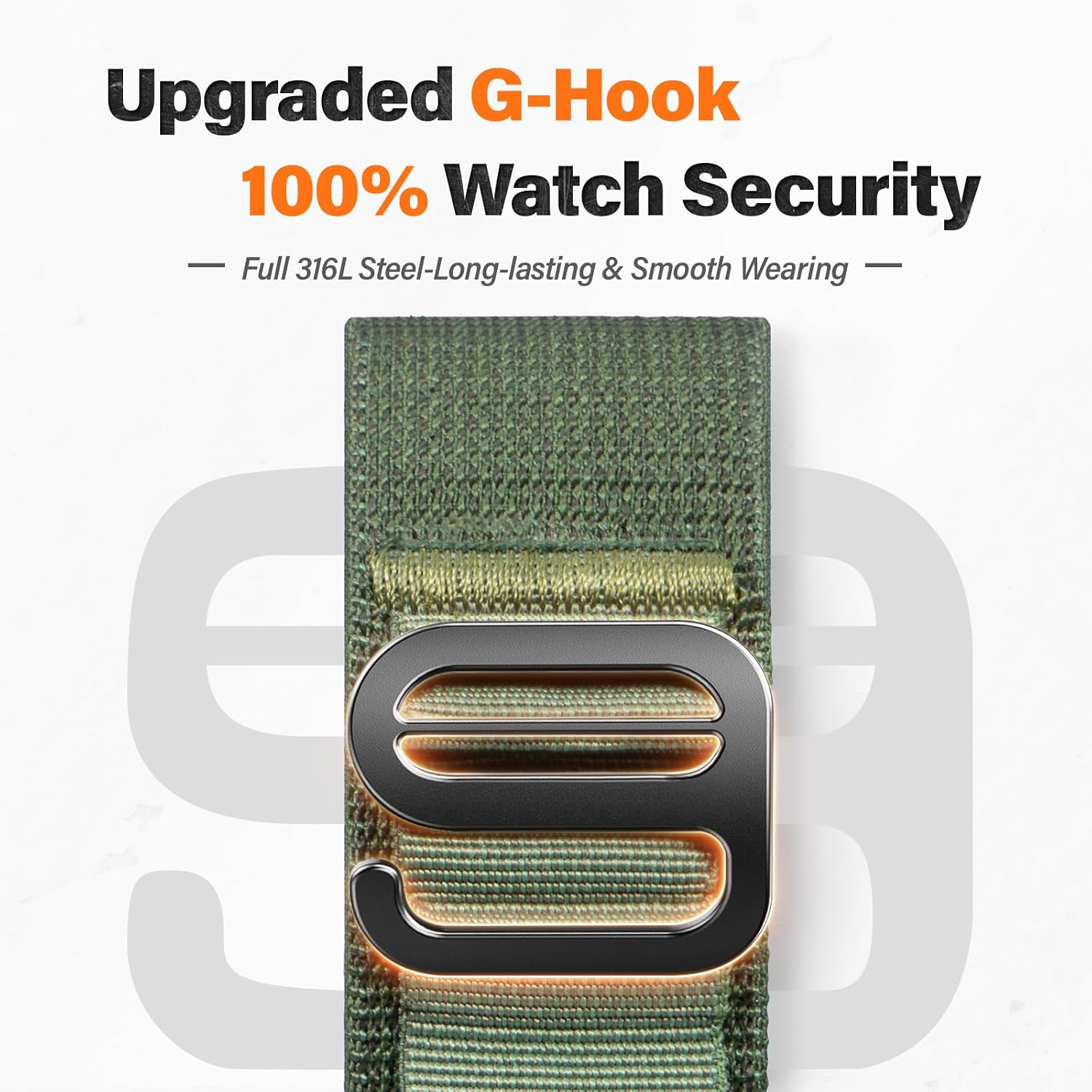 Detalle 2 de NotoCity 22mm Quickfit nylon strap