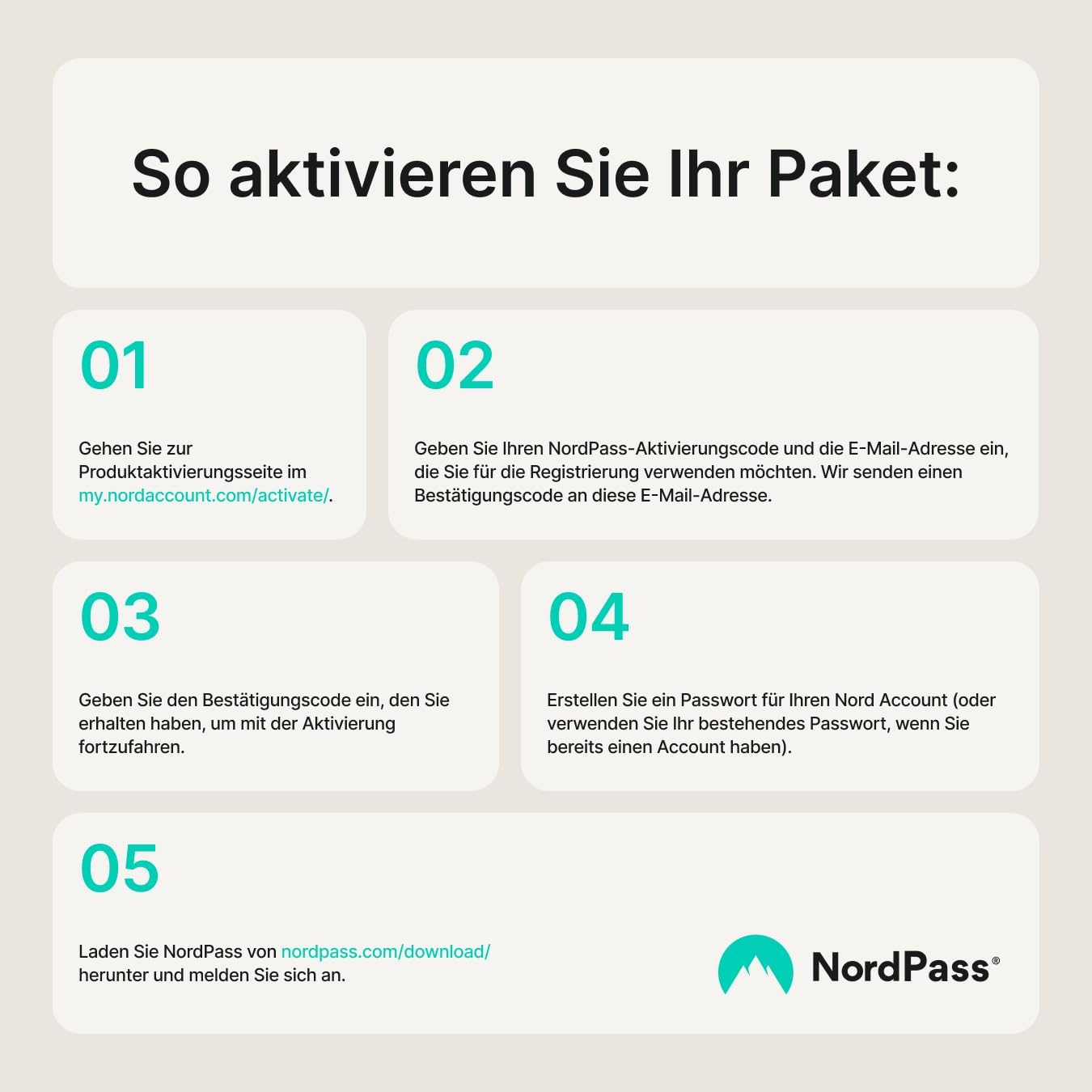 Thumbnail 1 de NordPass Premium – unbegrenzte Geräte, 1 Jahr