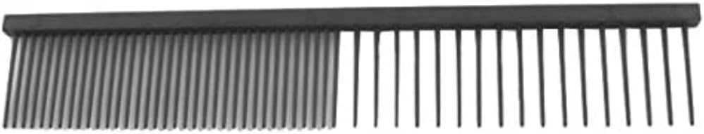 GROOM PROFESSIONAL Black Anti Static Dog Comb 20cm