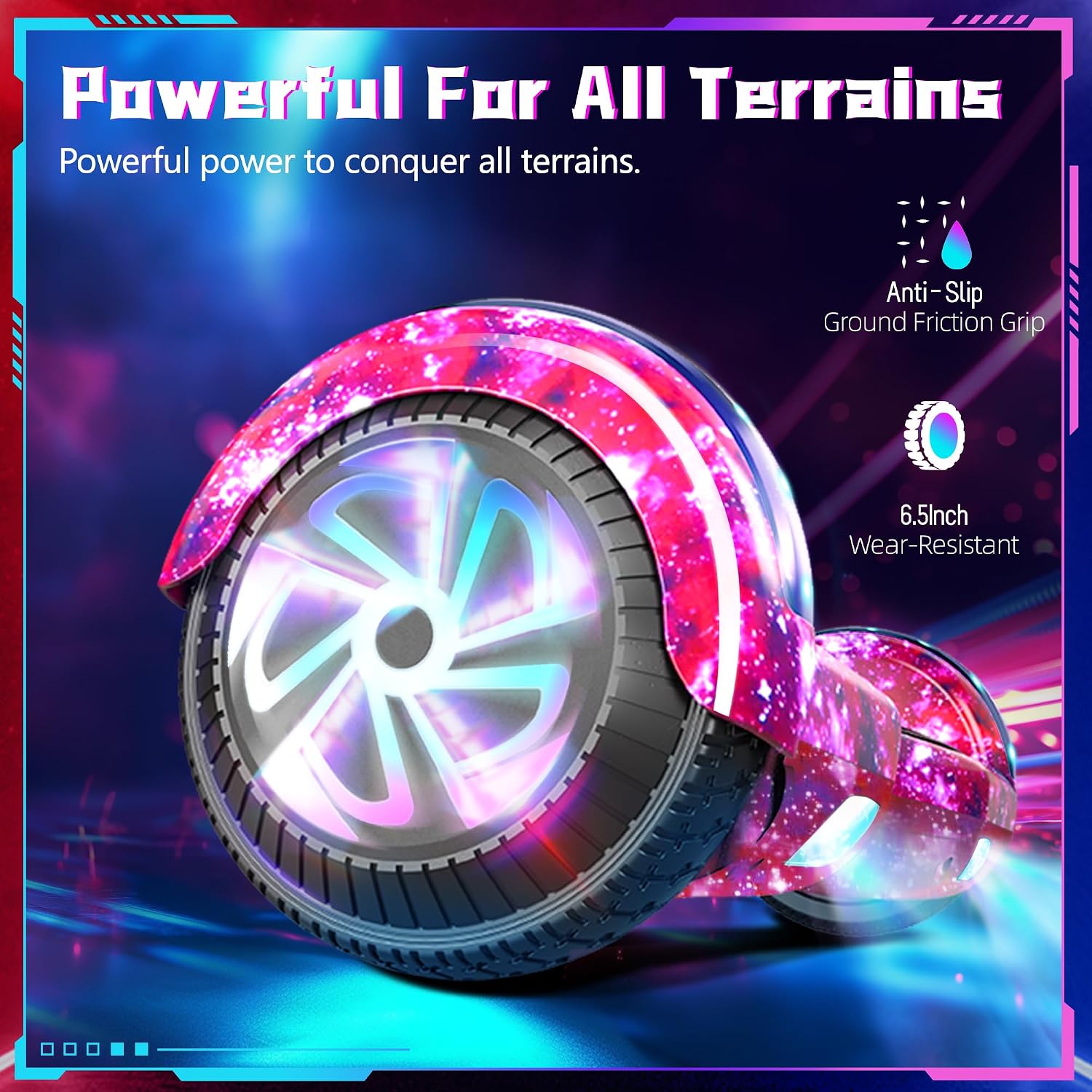 Thumbnail 4 de SISIGAD Hoverboard 6.5" for Kids 6–12