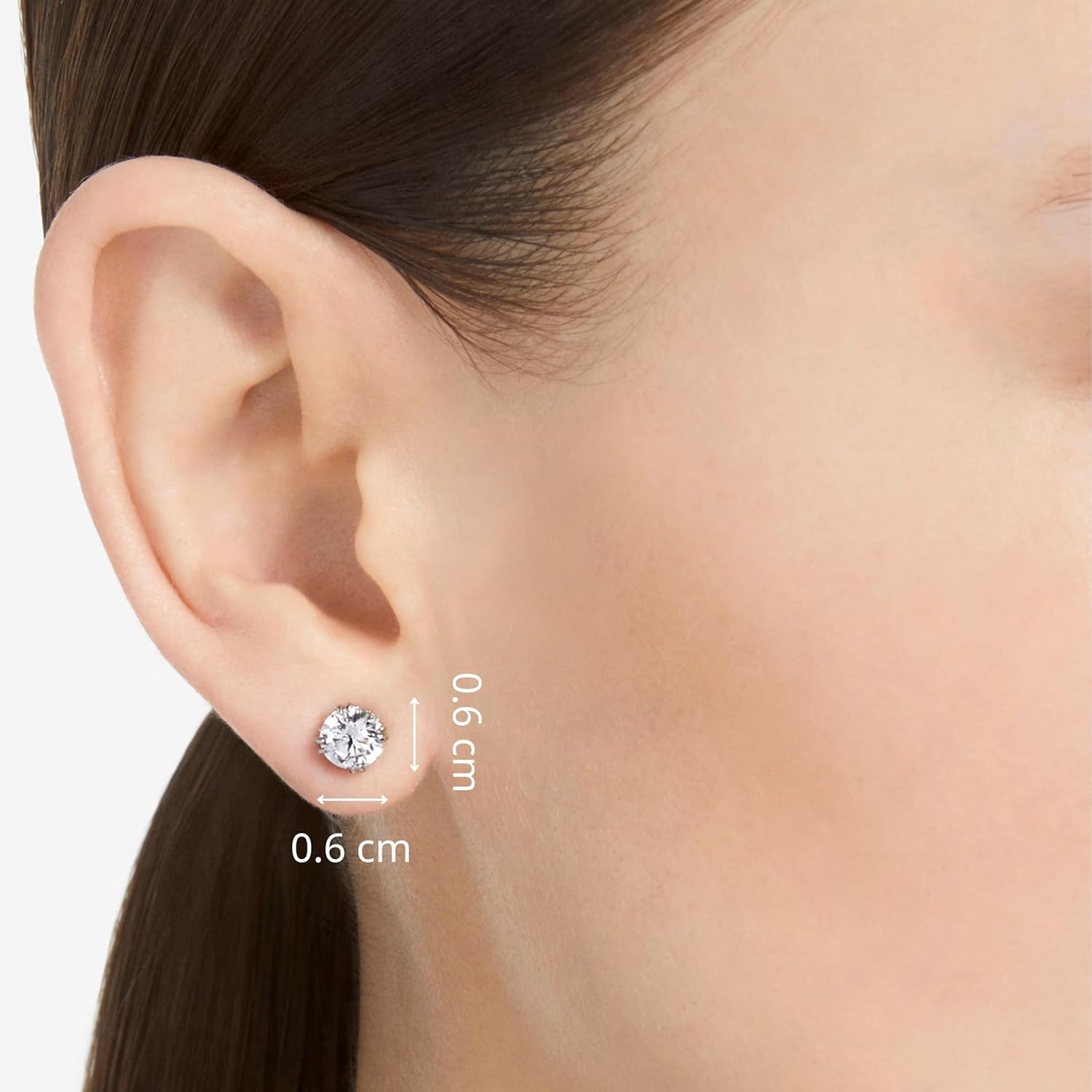 Thumbnail 6 de Swarovski Stilla Ohrringe Weiße Brillantschliff