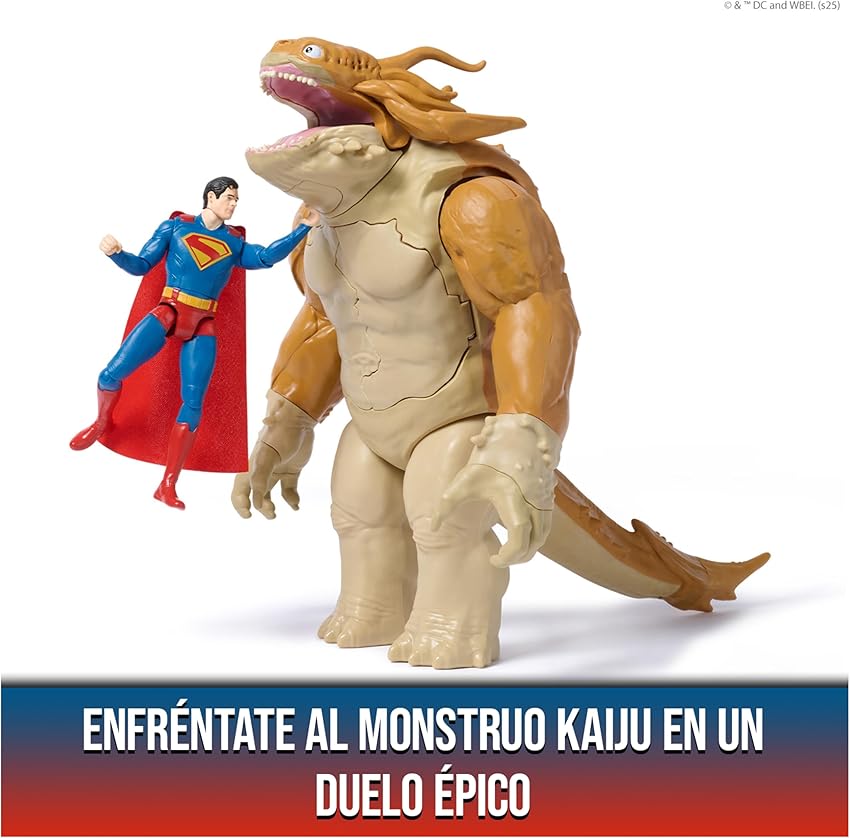 Detalle 2 de Superman vs. Kaiju Slime Battle Action Figure 🦸