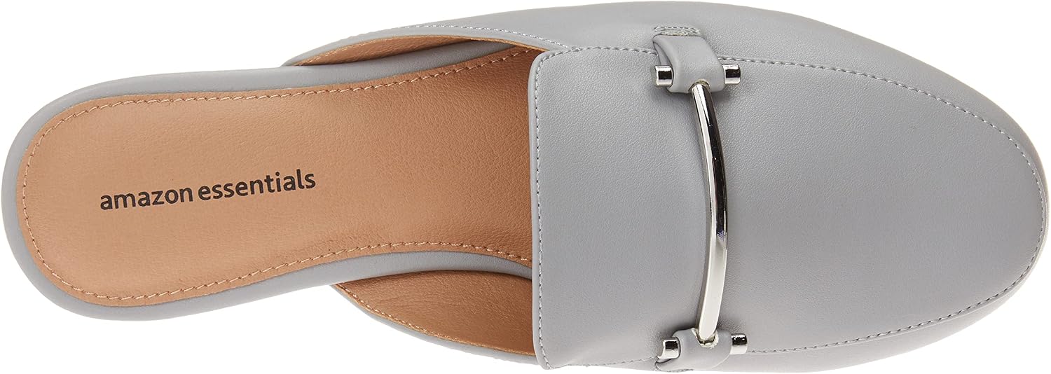 Detalle de Amazon Essentials Women's Slip On Buckle Mule, Backless