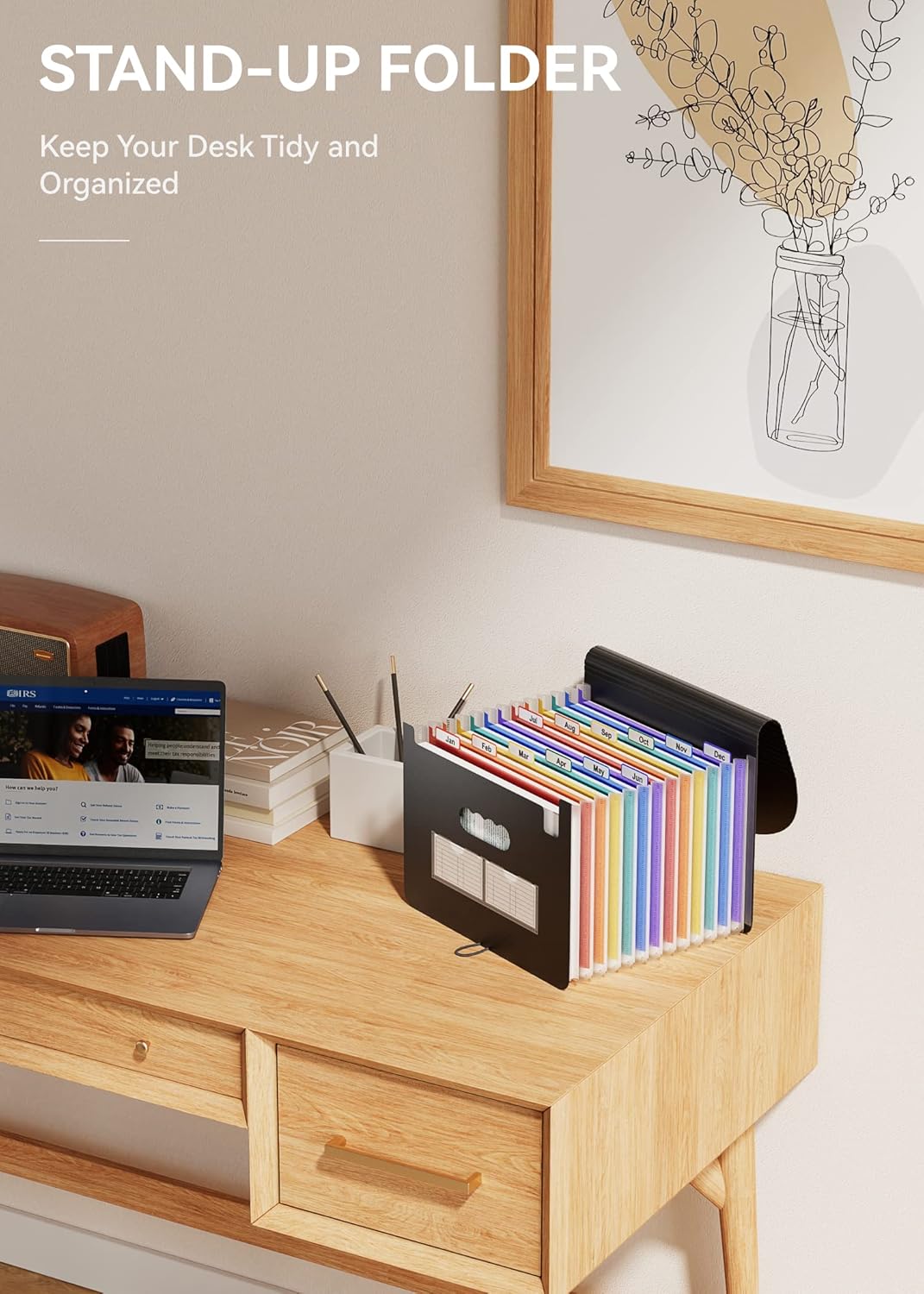 Thumbnail 6 de ABC life Expanding File Folder 12-pocket organiser 📁