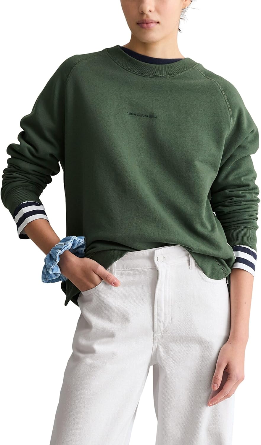 Thumbnail 6 de Marc O'Polo Denim Damen Sweatshirt aus Bio-Baumwolle mit Raglanärmeln