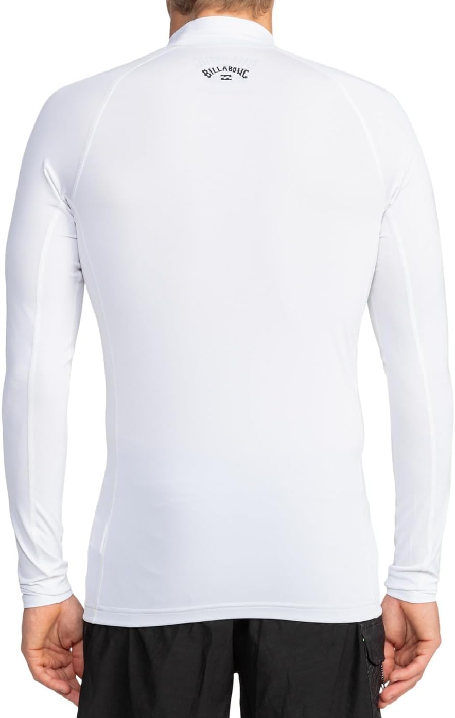 Detalle 2 de Billabong Logo Surf LS Rashguard Uomo: protezione, stile e sostenibilità per le onde