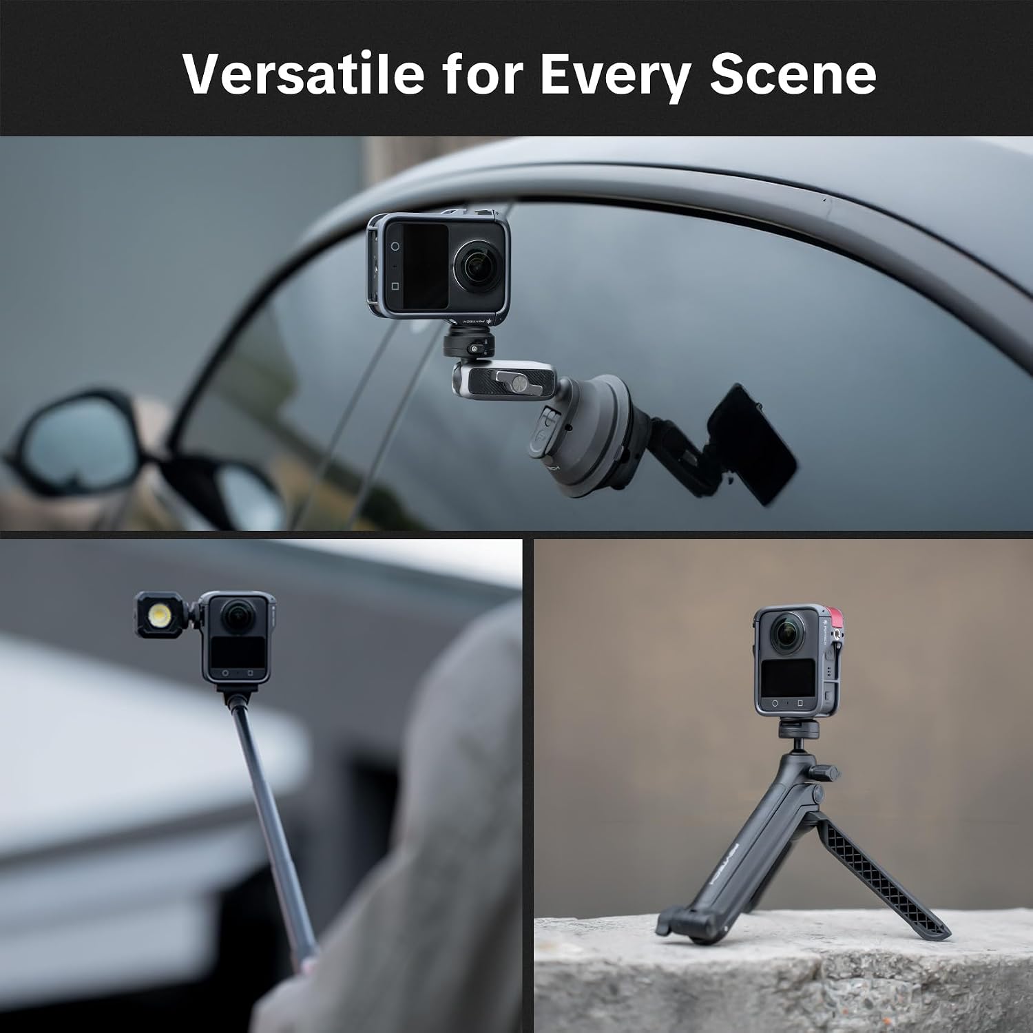 Thumbnail 6 de PGYTECH Camera Cage for DJI OSMO 360 — Durable Aluminium Alloy Protection with Quick-Release and Mounting Options