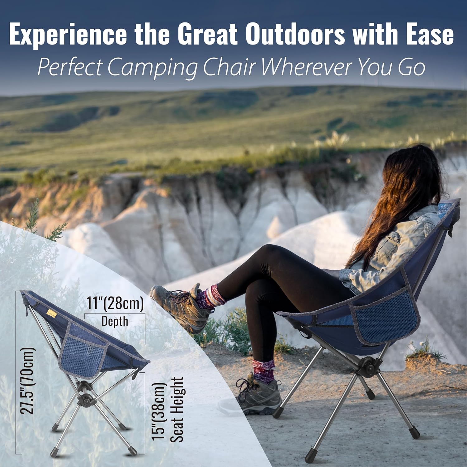Thumbnail 2 de TREKOLOGY YIZI GO Camping Chair – Ultra-light, Compact Foldable Seat for Outdoors