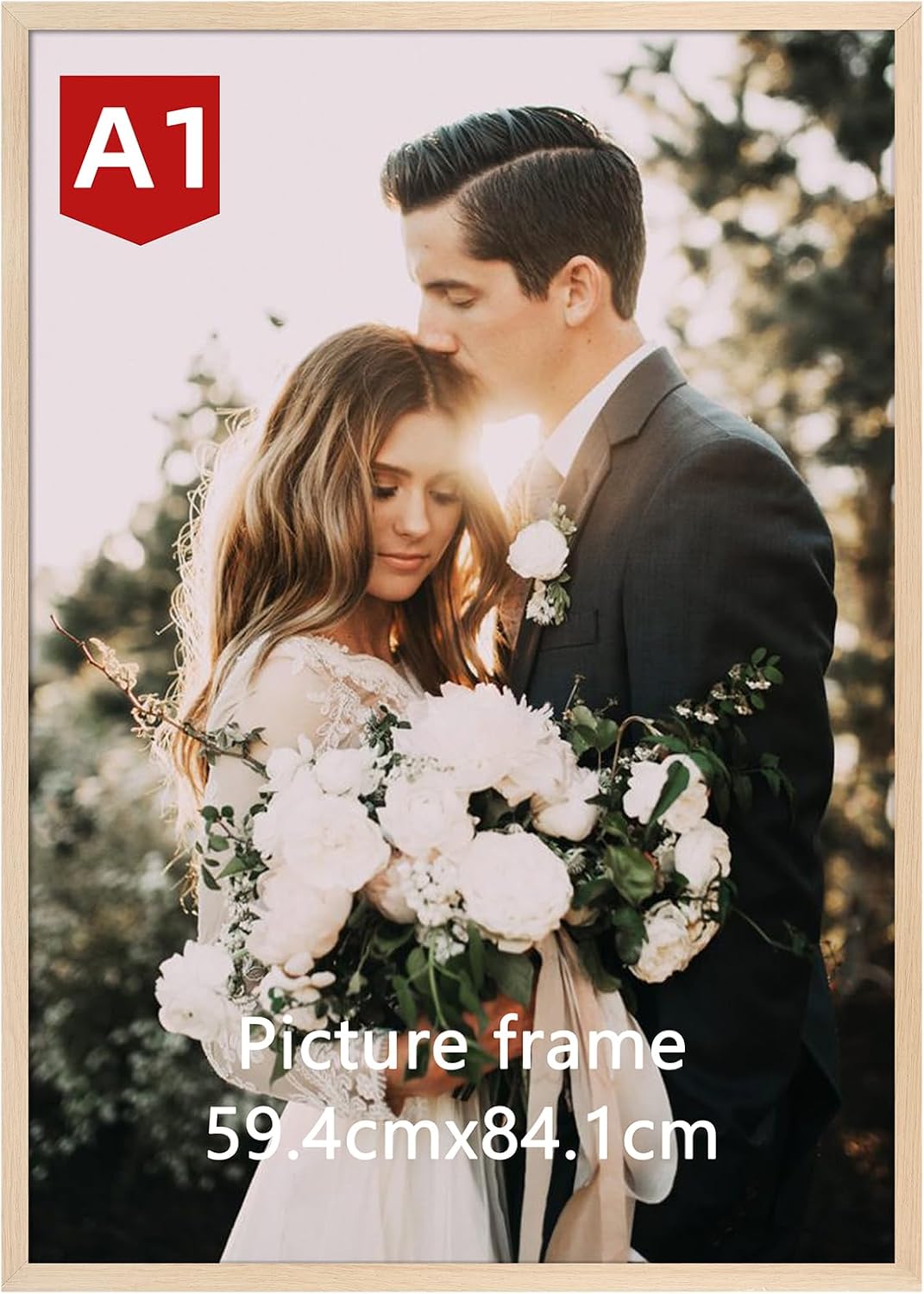 Thumbnail 6 de Giftgarden 18x24 inch Frame Black – Aluminium Frame for Wall-Mounted Portrait or Landscape Displays