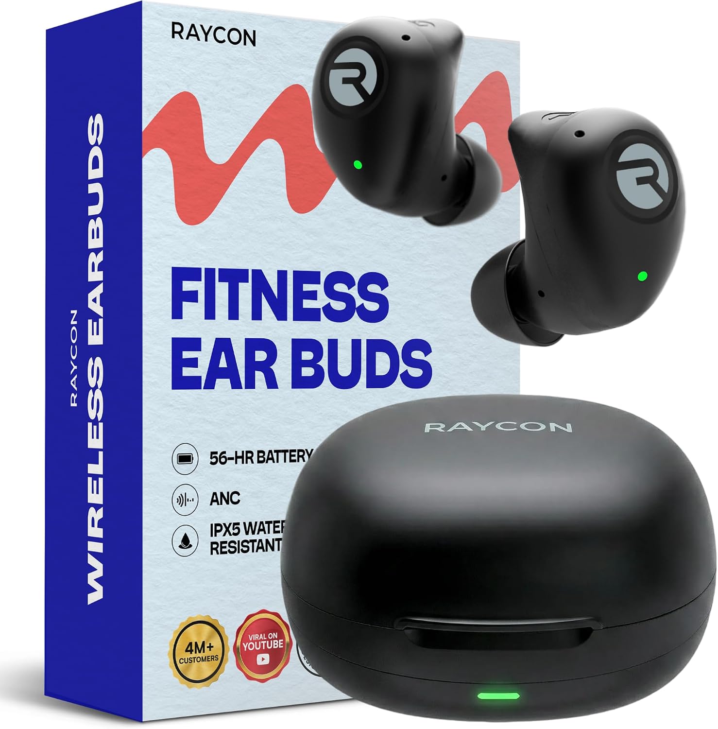 Detalle de Raycon Fitness Earbuds, IPX 7