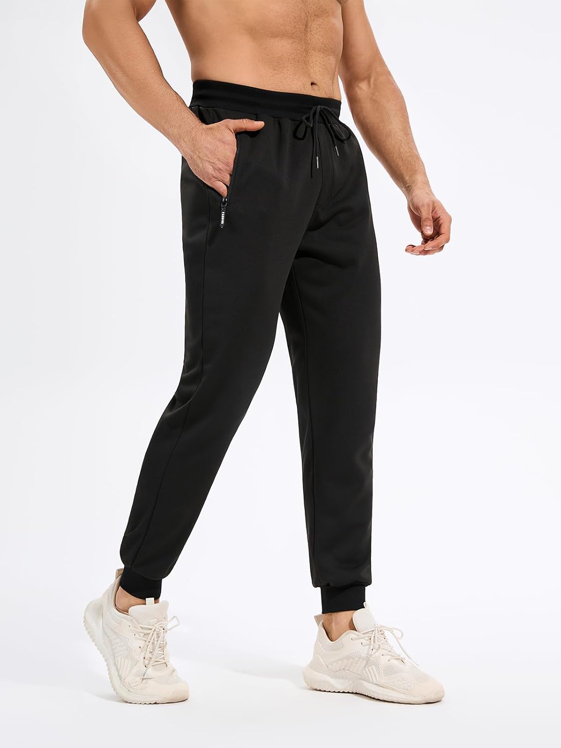 Thumbnail 2 de Celfaeree 3-Pack Men's Sweatpants, Slim-Fit Joggers with Zip Pockets