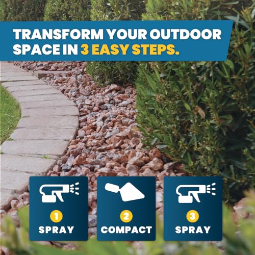 Detalle 2 de Vuba Easihold 4.1L Gravel Binder – Rock, Stone Adhesive & Mulch Glue