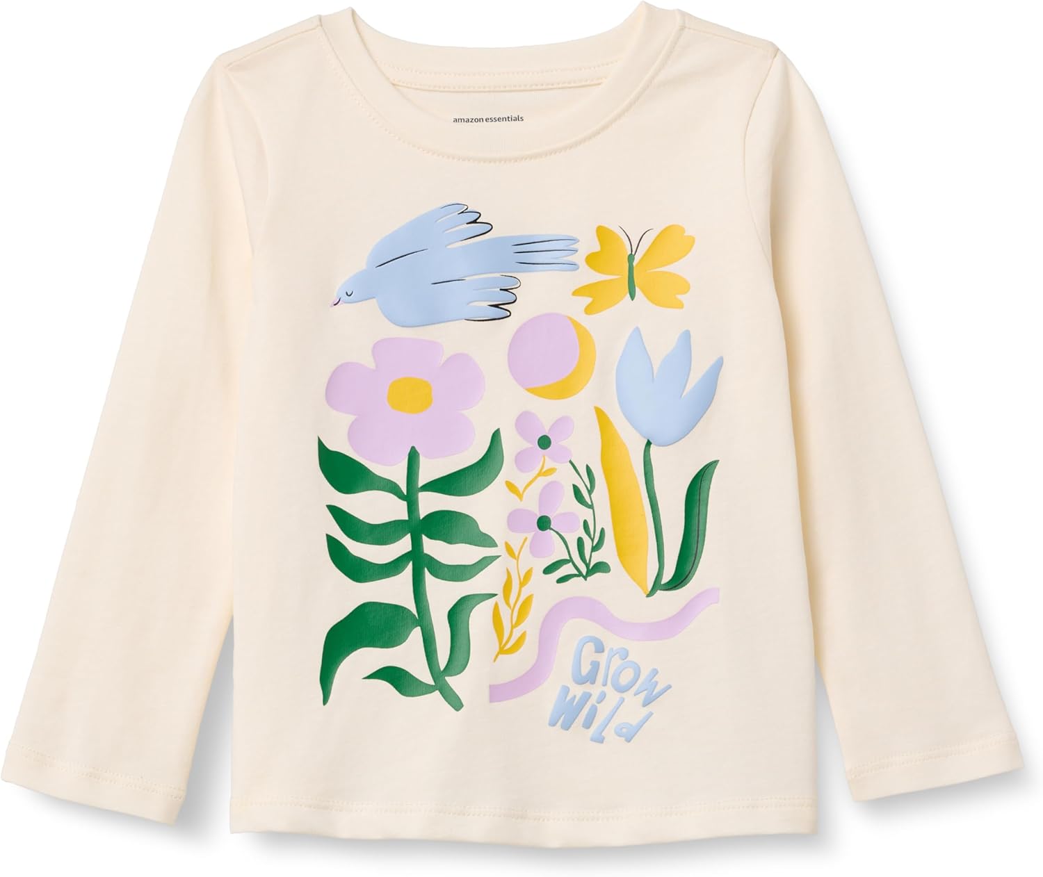 Thumbnail 5 de Amazon Essentials Mädchen Langärmelige T-Shirts (Classic Fit, Rundhalsausschnitt)