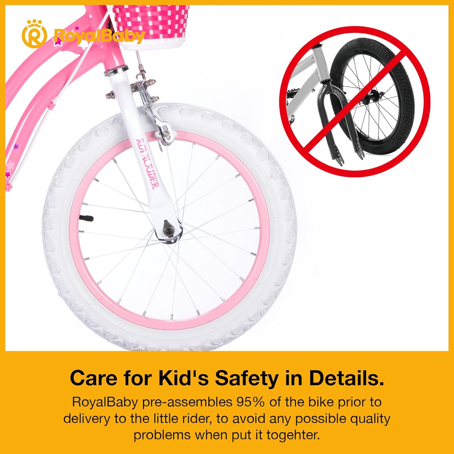 Thumbnail 6 de RoyalBaby Stargirl 12 Inch Girls Bike