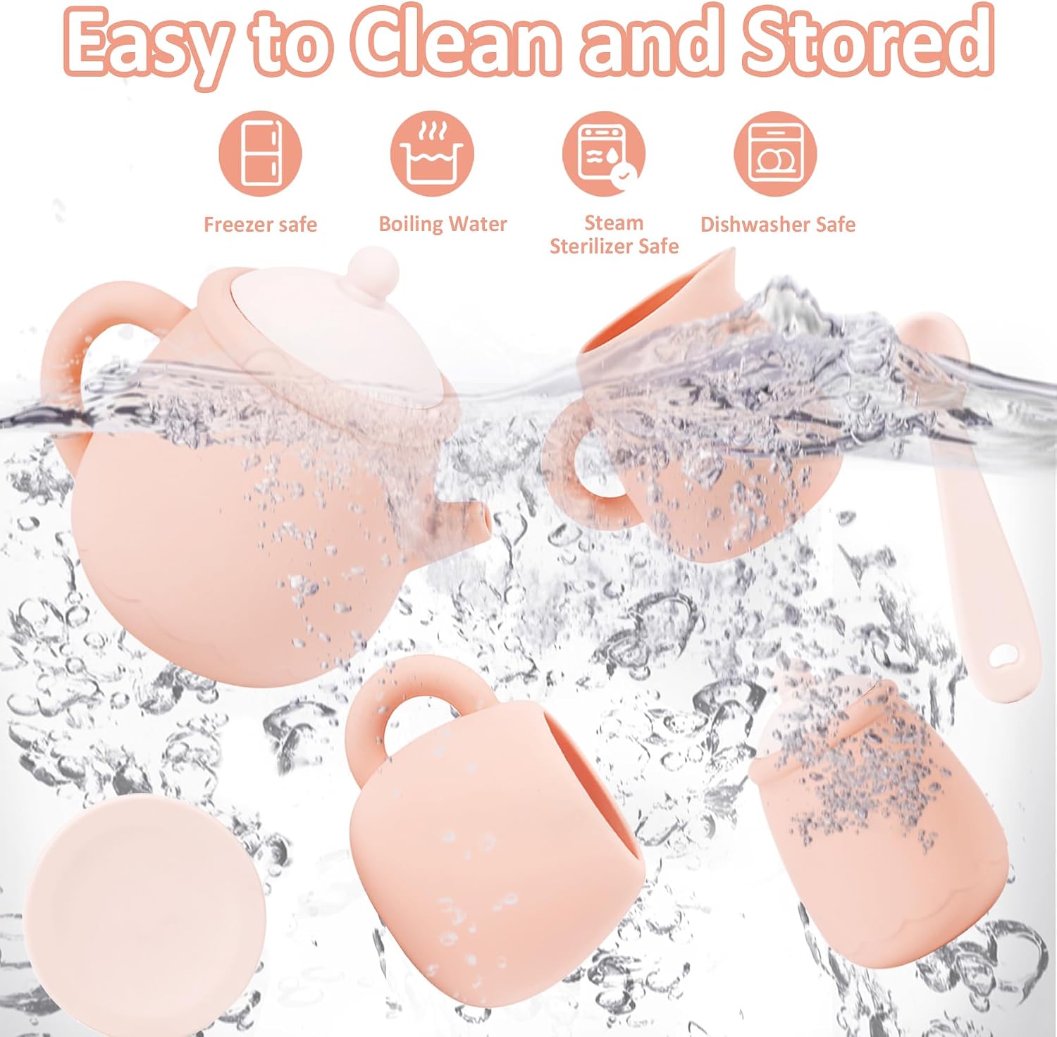 Thumbnail 6 de MCGMITT Silicone Tea Set for Toddlers