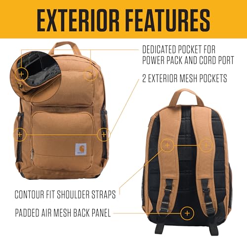 Detalle 2 de Carhartt Utility 28L Dual-Compartment Backpack Black
