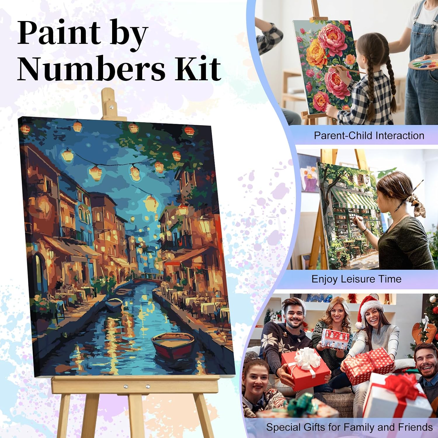 Thumbnail 5 de Camocin Venice Landscape Paint by Numbers 16x20