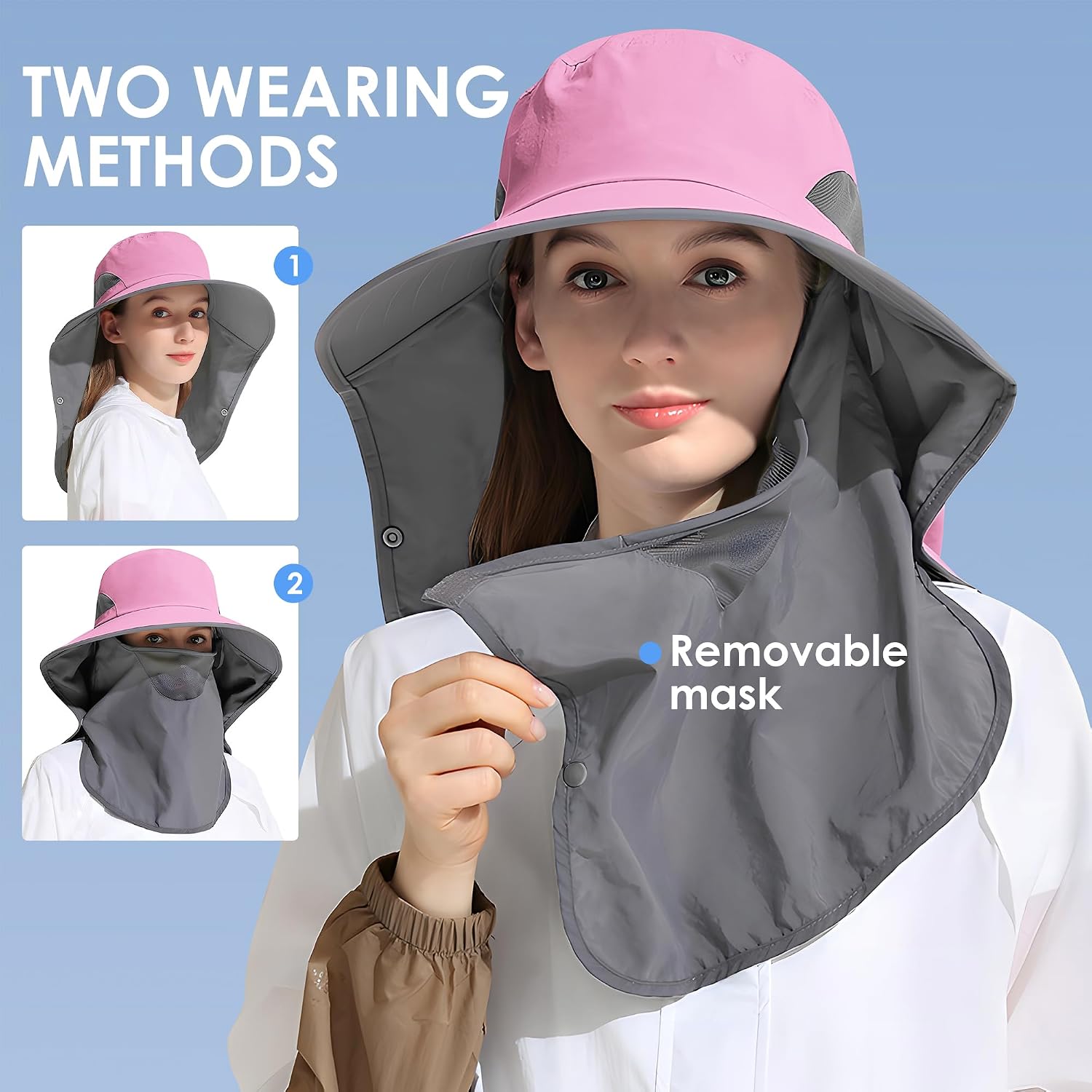 Detalle 1 de Sun Hat with UPF 50+ Protection