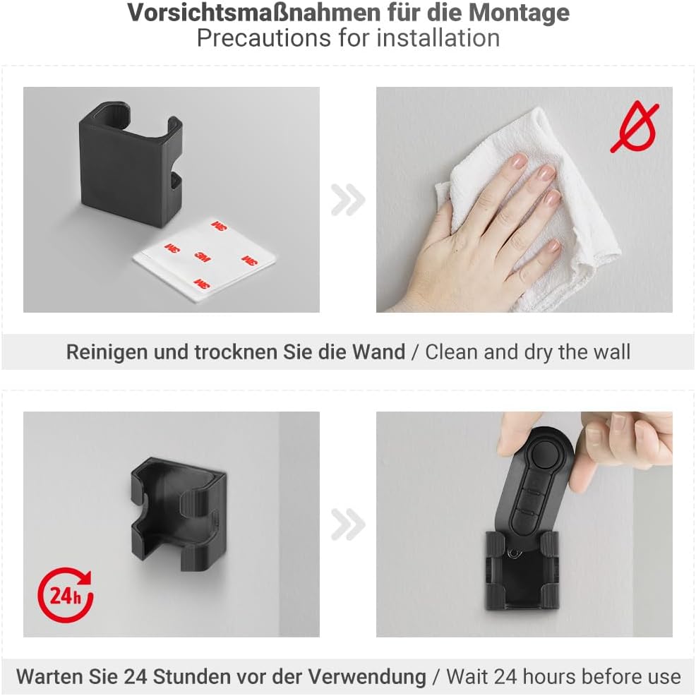 Detalle 2 de Siegvoll Schlüsselhalter für Wohnmobilzubehör – Wandmontage ohne Bohren