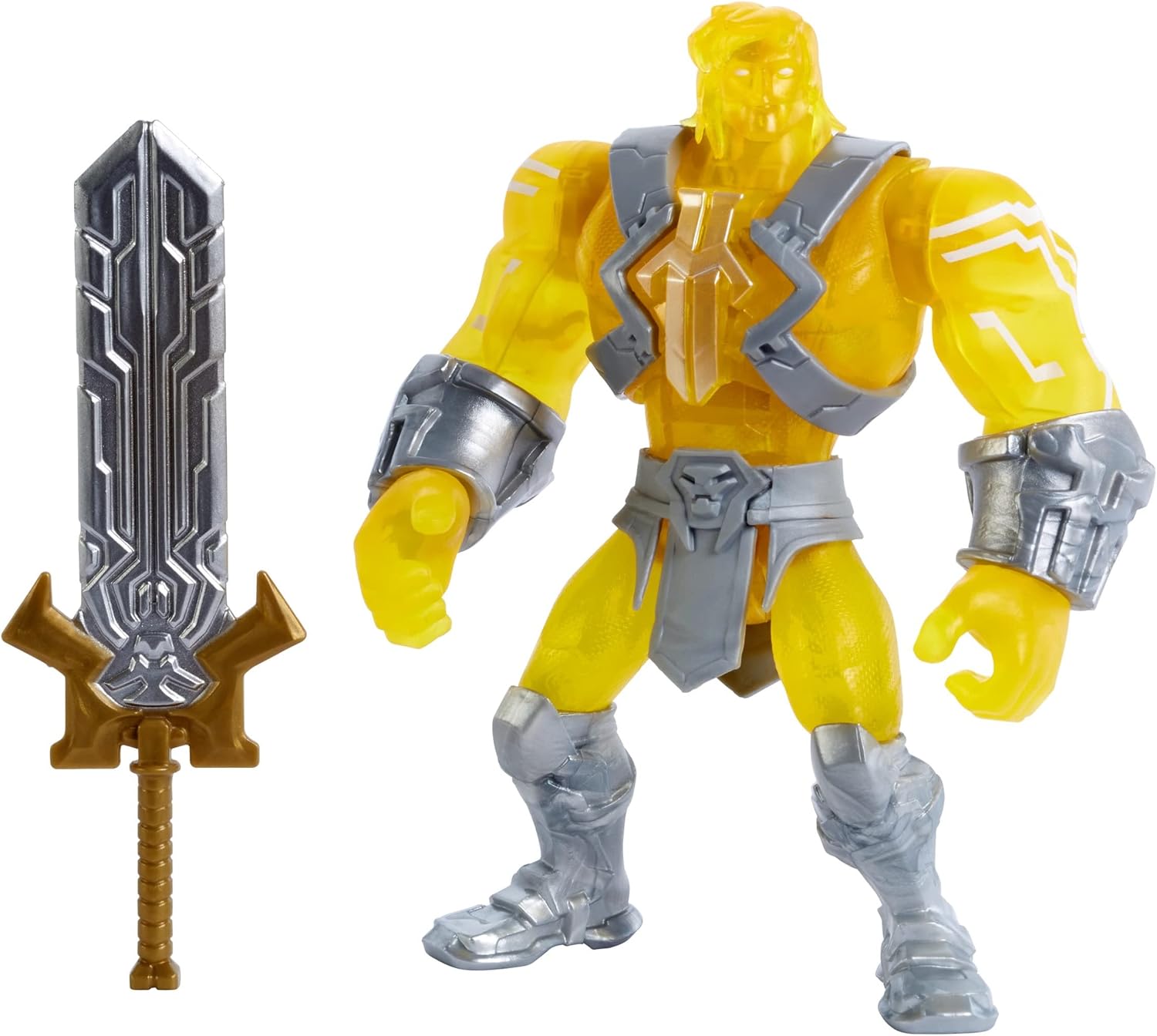 Thumbnail 6 de Masters of the Universe HDY38 Actionfigur He-Man & Skeletor Reborn mit Power-Attack-Bewegung (ca. 14 cm) – Spielzeug für Kinder ab 4 Jahren