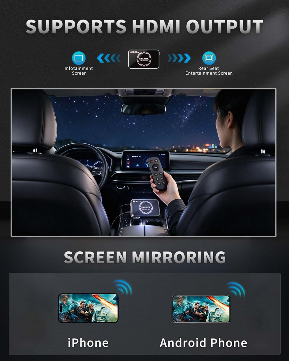 Thumbnail 6 de Wireless CarPlay AI Box with 32GB Storage