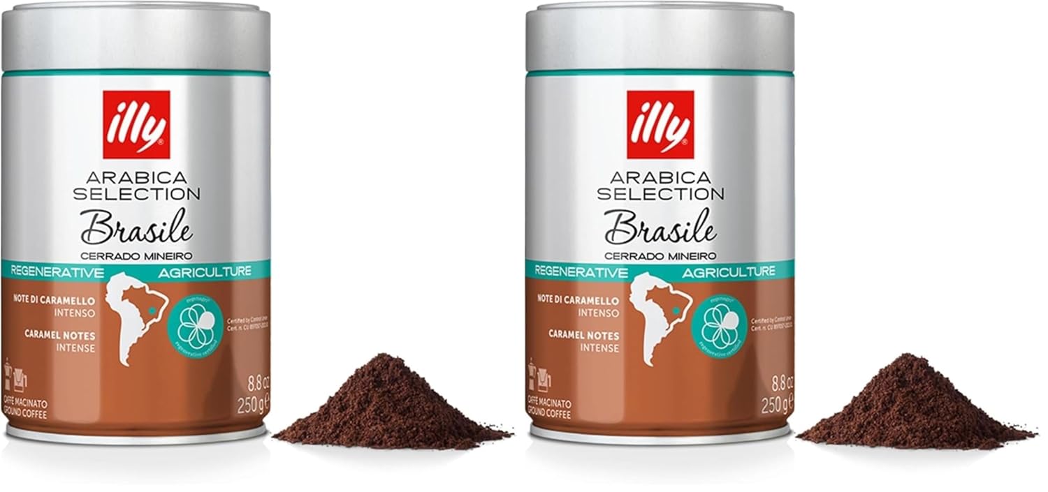 Thumbnail 6 de illy Gemahlener Kaffee für Espresso Arabica Selection Brasile Cerrado Mineiro – 250 g