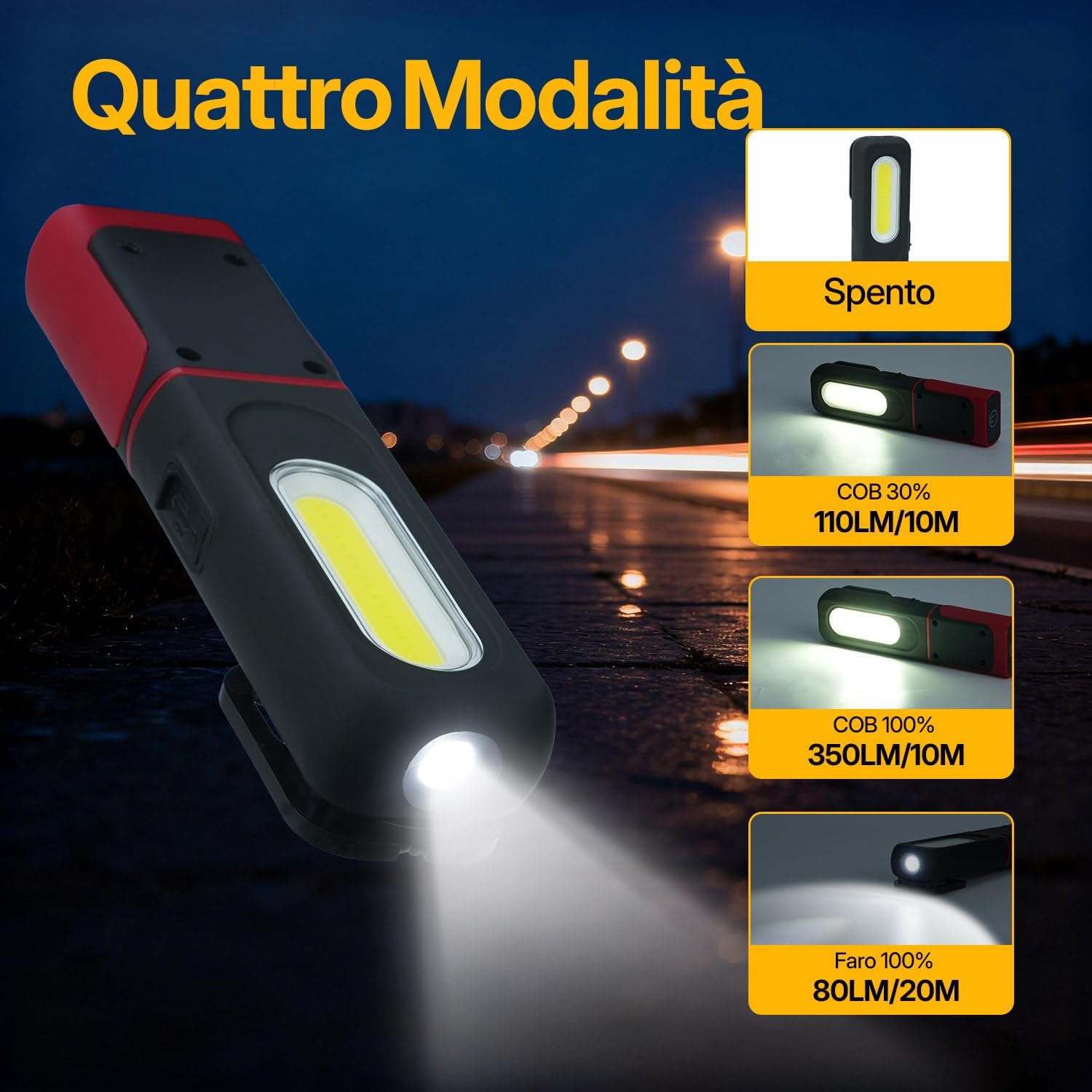 Thumbnail 5 de Tolesum Luce da Lavoro 1200 mAh 🔦