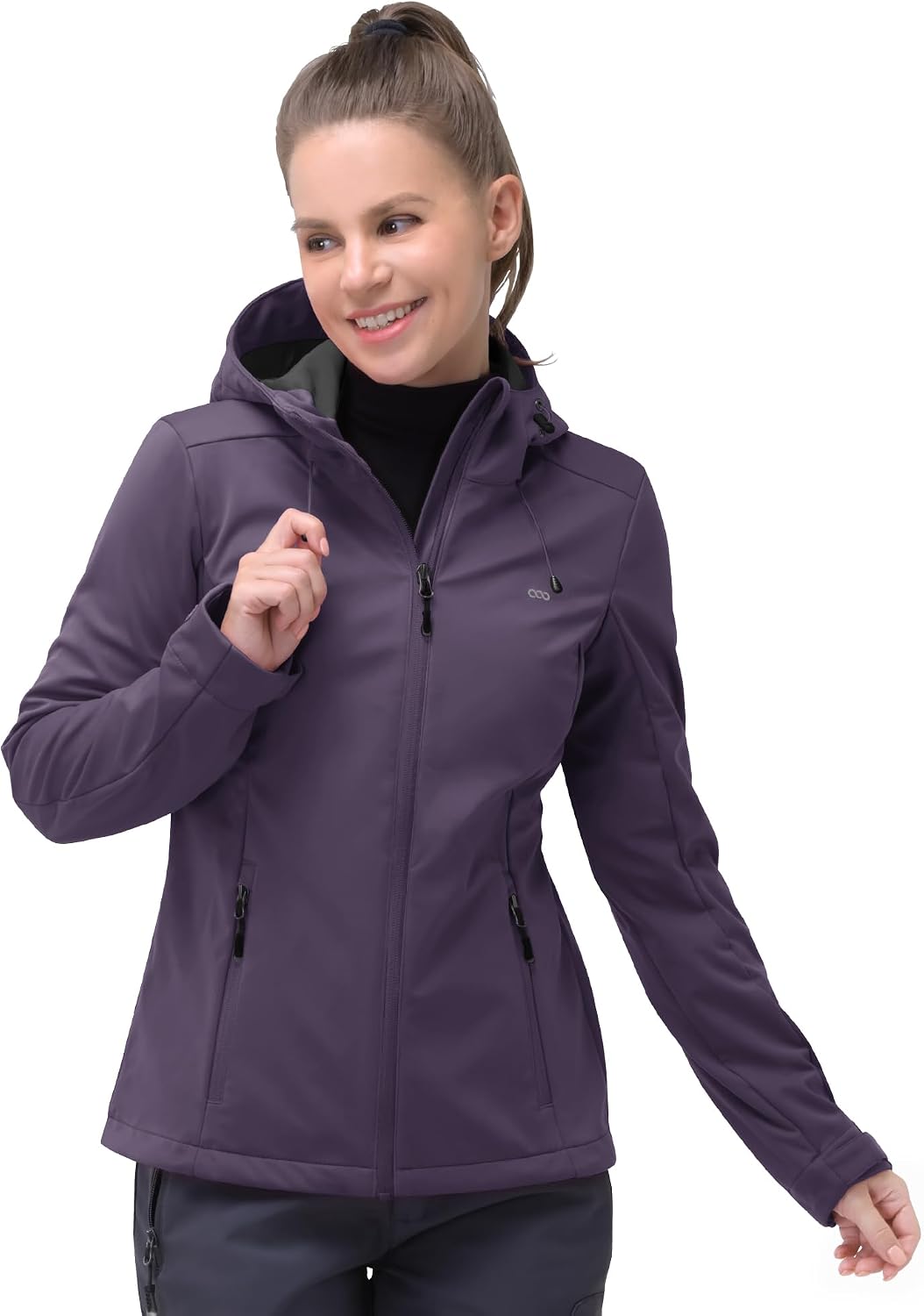 Detalle de 33,000ft Damen Softshelljacke 8000 mm Wasserfest