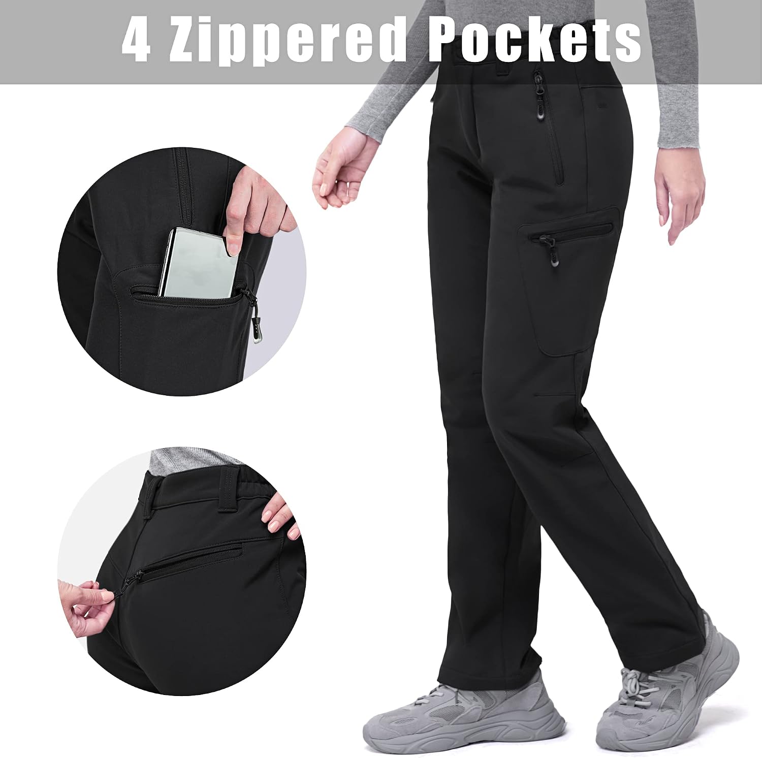 Thumbnail 3 de 33,000ft Womens Hiking Pants Waterproof 1️⃣