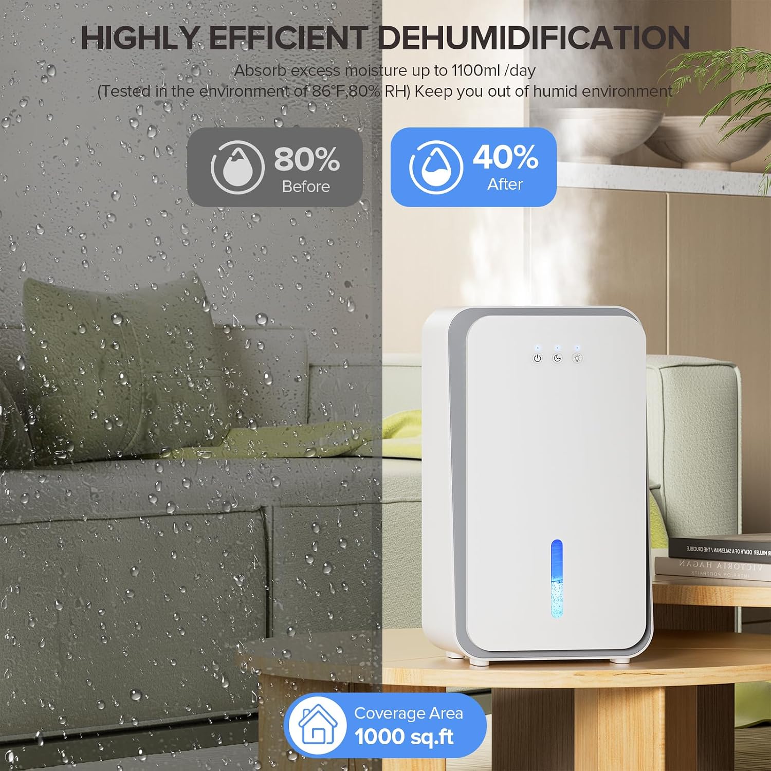Detalle de Dehumidifier CS08-Snow