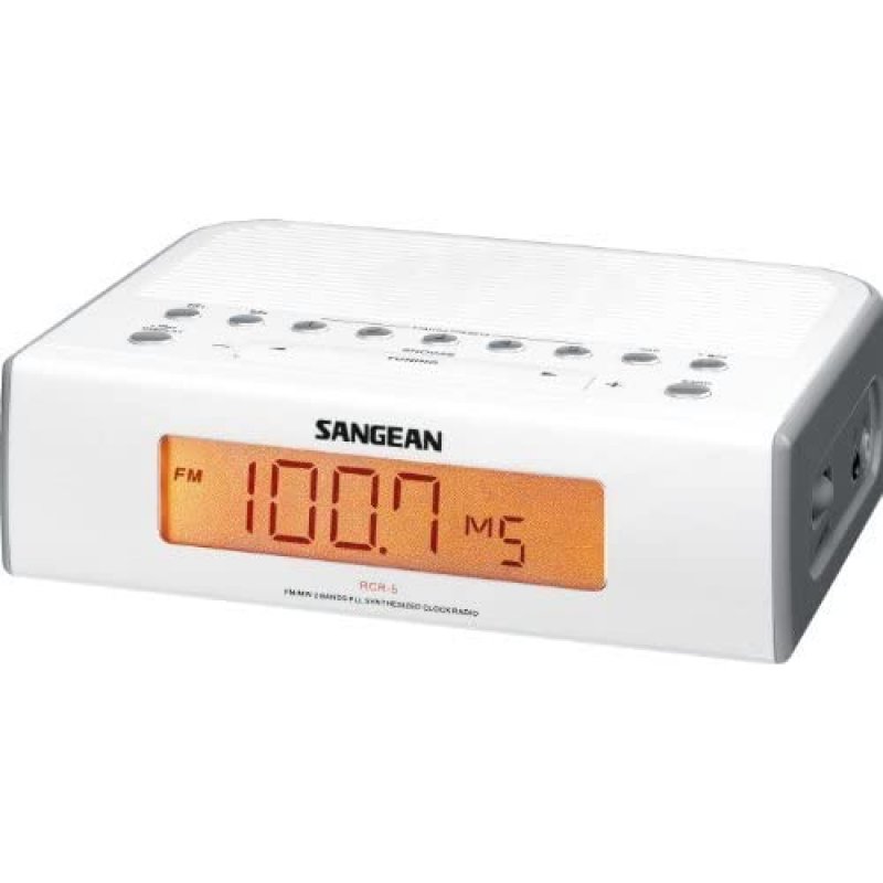 Detalle de Sangean RCR-5 Radio Digital Blanco: ficha de compra y evaluación realista