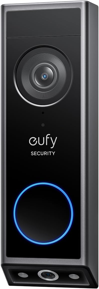 Detalle de eufy Security Video Doorbell E340 📹 Doble, 2K HD, Sin Cuotas
