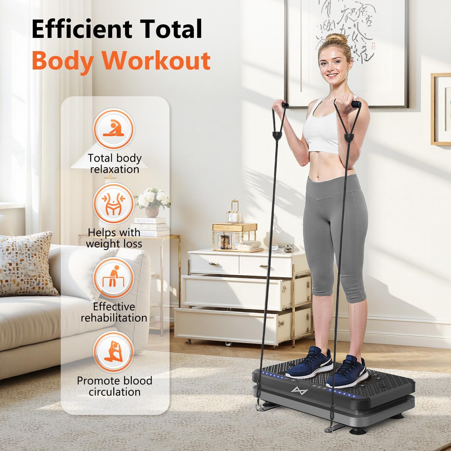 Thumbnail 4 de AXV Vibration Plate 120-Speed Full Body Shaker