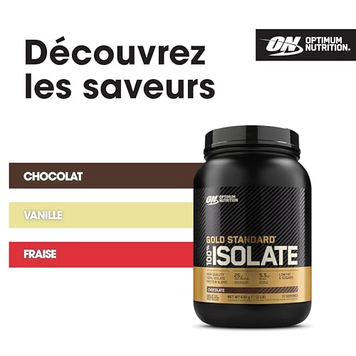 Thumbnail 4 de Optimum Nutrition Gold Standard 100% Isolate – Protéine de Whey, 930 g