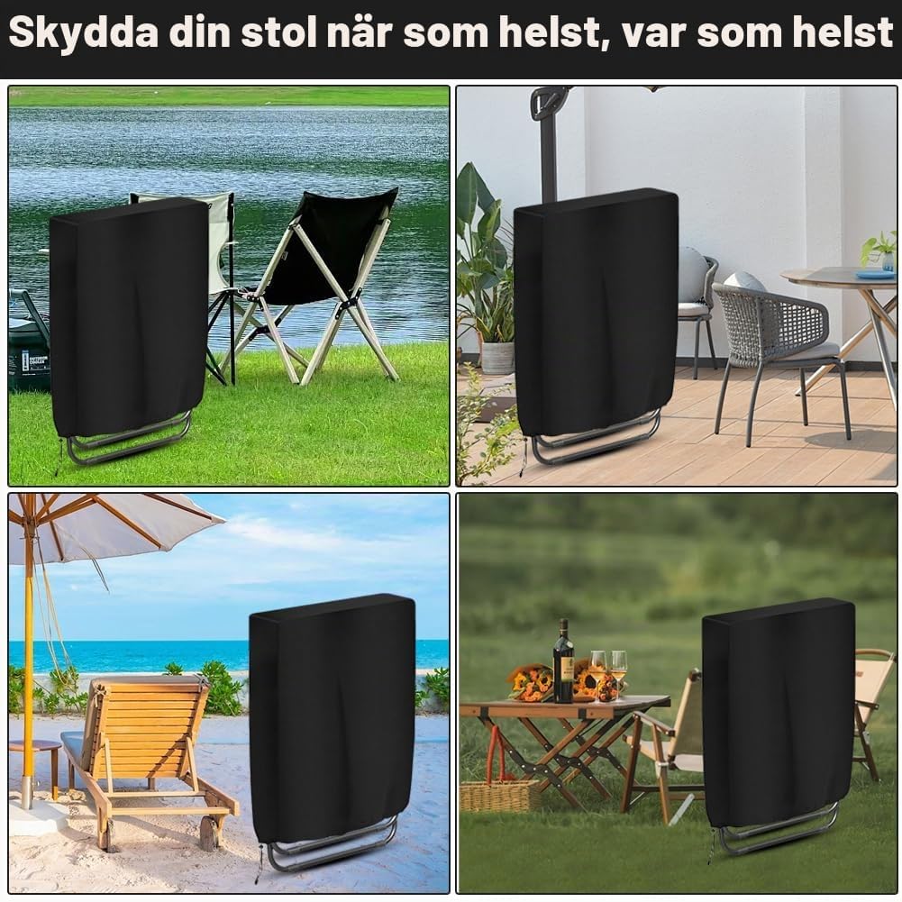 Thumbnail 6 de OFFCUP A-6029923 stolsöverdrag, 2-pack i 210D Oxfordtyg, 93 × 82 × 22 cm