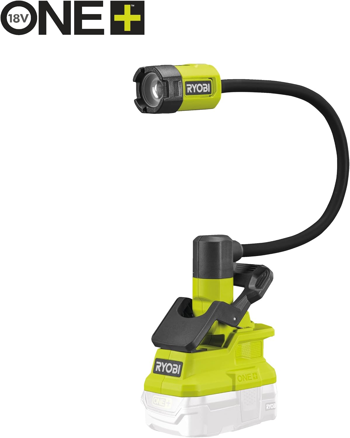 Detalle 2 de RYOBI 18 V ONE+ Akku-LED-Schreibtisch-Leuchte RLCF18-0