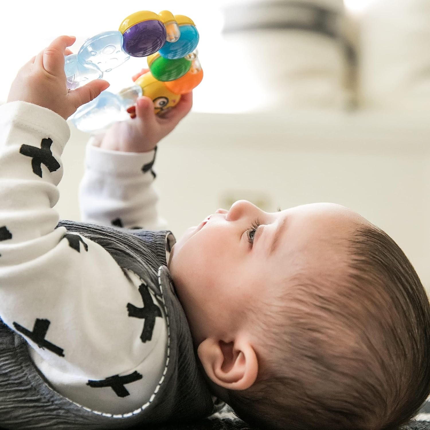 Thumbnail 3 de Baby Einstein Teether-pillar Rattle and Chill water-filled teething aid (10573) for 3 months+