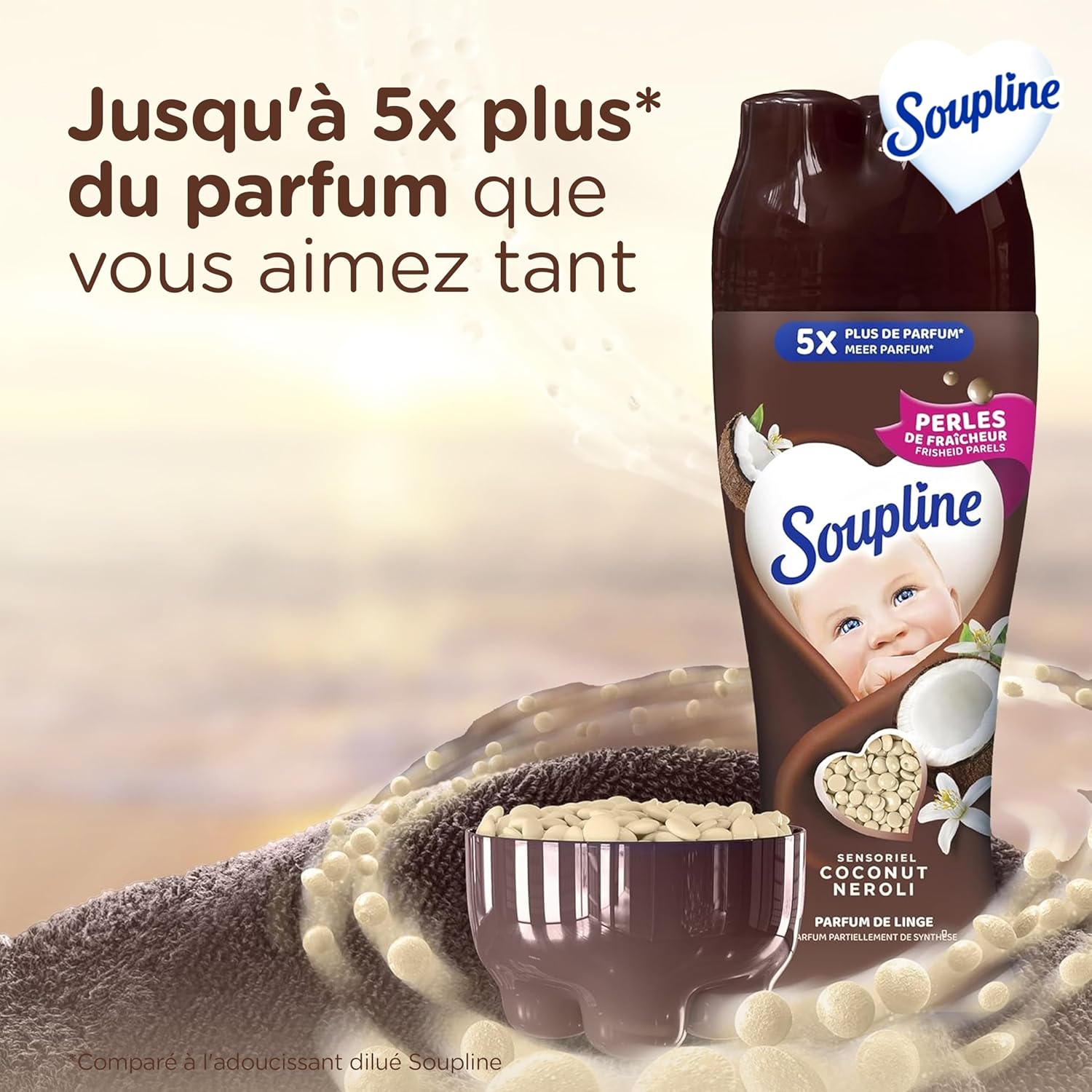 Thumbnail 3 de SOUPLINE Perles de Fraîcheur 230 g — parfum fleurs blanches