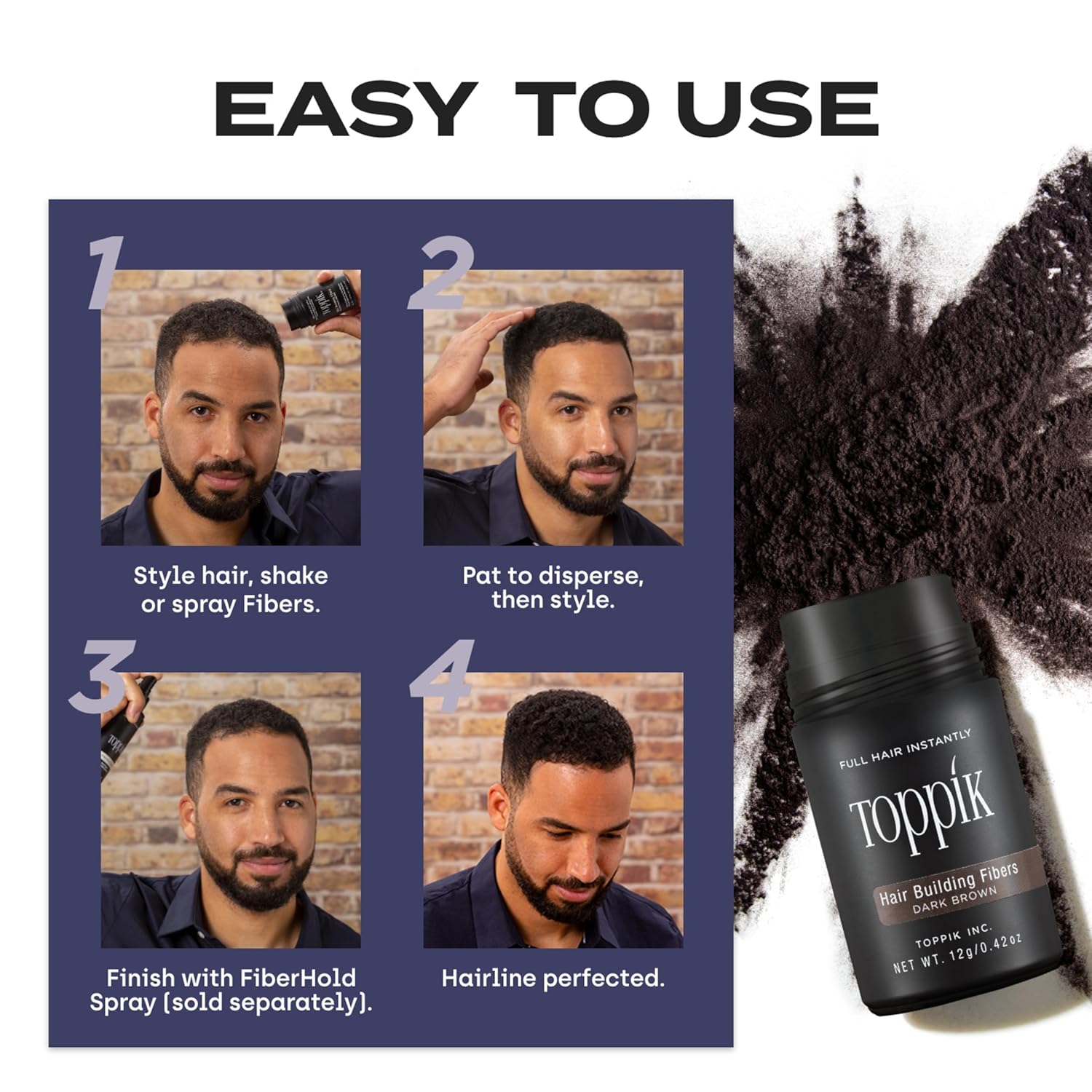 Thumbnail 6 de Toppik Hair Building Fibers 9 Shades