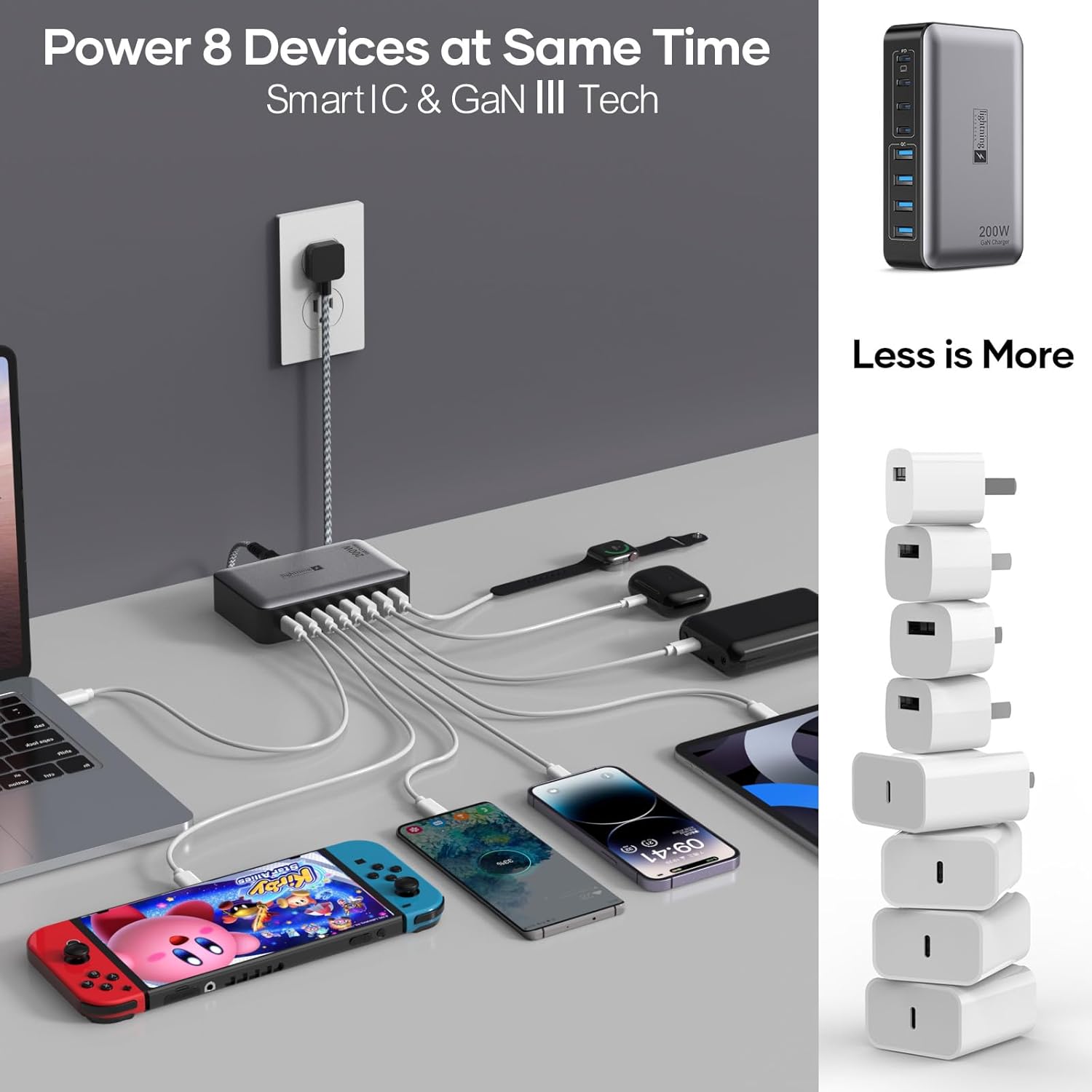 Thumbnail 5 de 5ft Flat Figure-8 Power Cord 10A