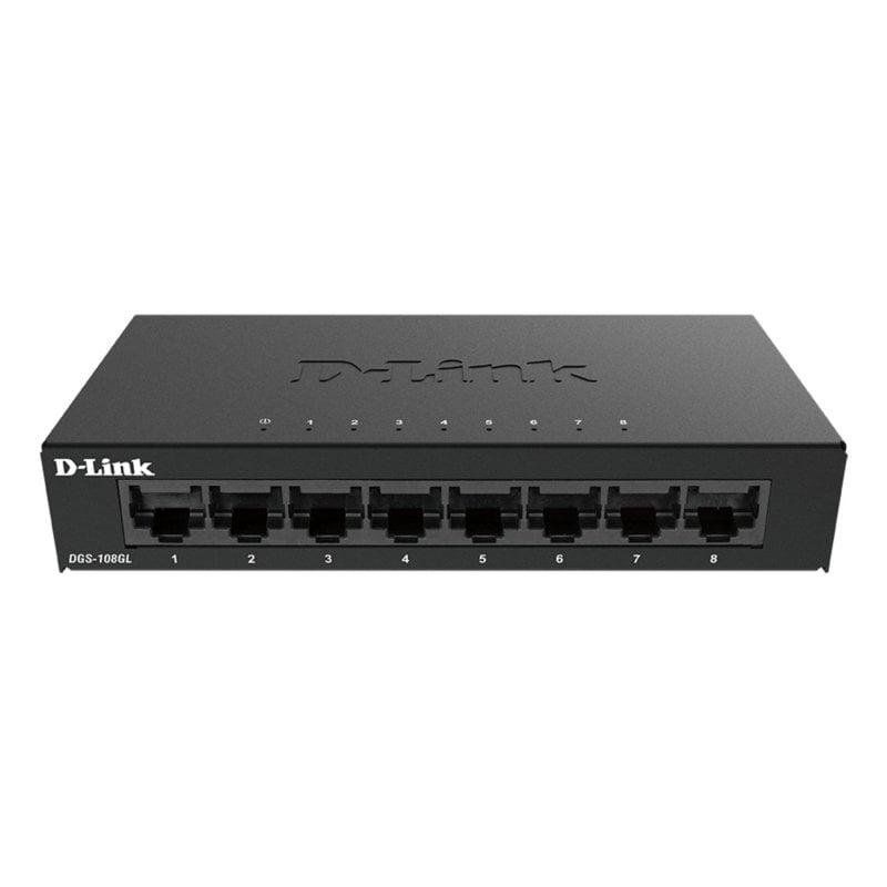 Thumbnail 3 de D-Link DGS-108GL: Switch 8 Puertos Gigabit, compacto, silencioso y listo para usar