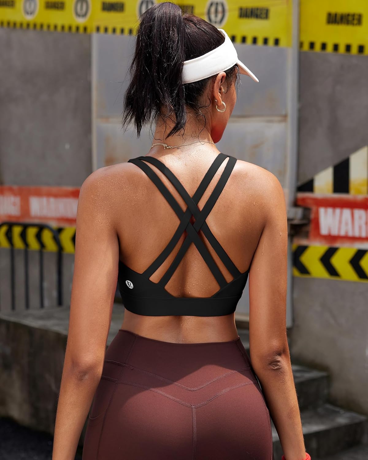 Thumbnail 6 de RUNNING GIRL High Impact Sports Bra Scoop Neck — High Support