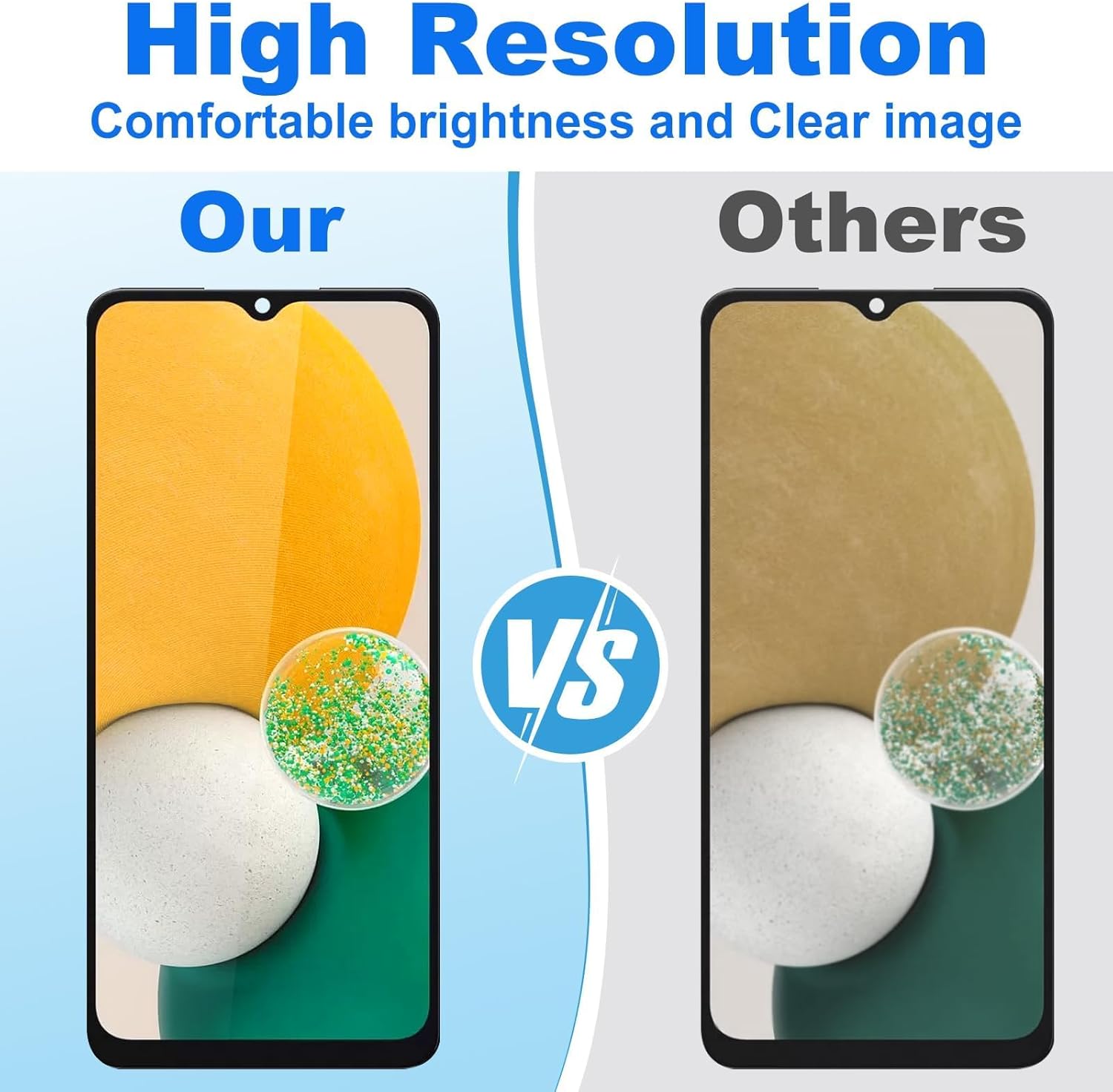 Thumbnail 1 de MP+ Screen Replacement for Samsung Galaxy A14 4G SM-A145R with Frame and Tools