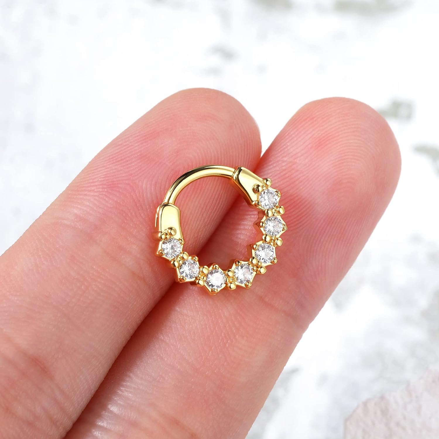Detalle 2 de CM Crareesi Mania septum ring 16G