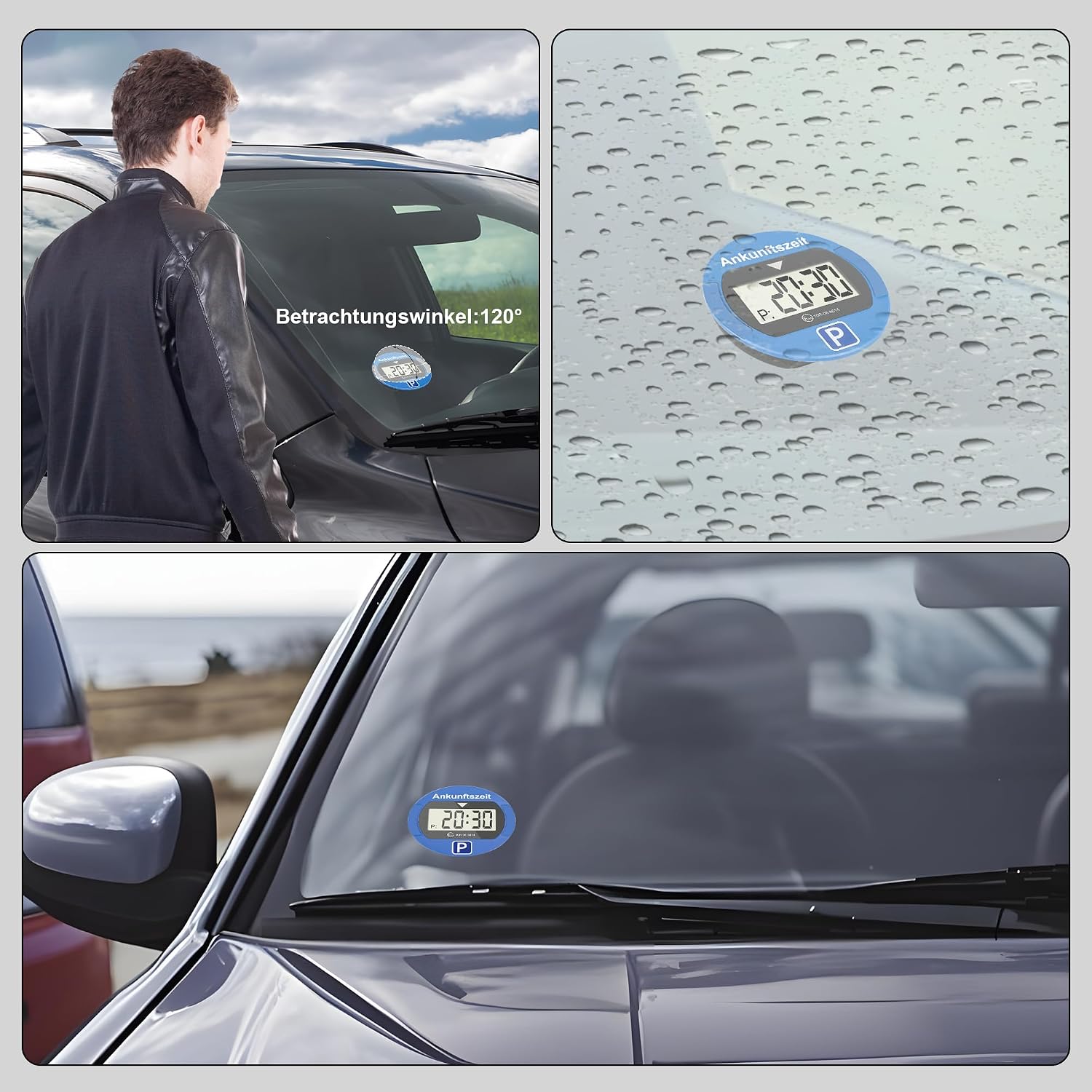 Detalle 2 de TEOV Elektronische Parkscheibe 1 Stück ⏱