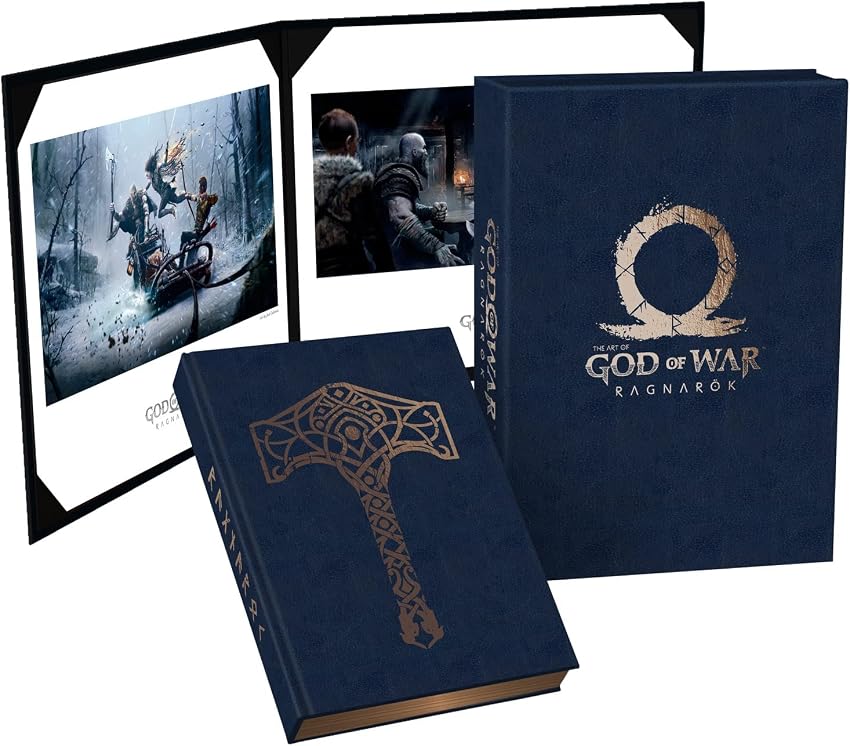Detalle de The Art of God of War Ragnarök Deluxe Edition
